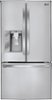 LG - 28.8 Cu. Ft. French Door Refrigerator with Thru-the-Door Ice and Water - Stainless Steel-Front_Standard