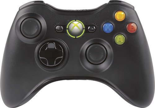  Microsoft - Xbox 360 Wireless Controller - Black