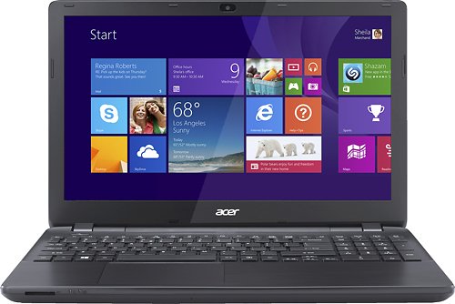  Acer - Aspire 15.6&quot; Touch-Screen Laptop - Intel Core i5 - 4GB Memory - 500GB Hard Drive - Midnight Black