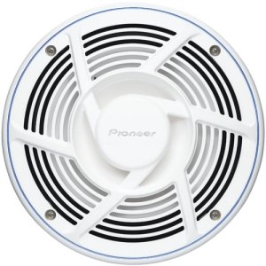 Pioneer - Nautica 8" 40 W 2-way Speaker - White-Front_Standard 