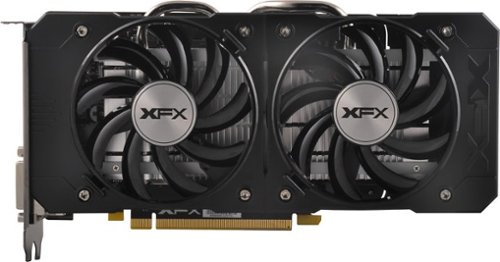  XFX - AMD Radeon R7 360 2GB GDDR5 PCI Express 3.0 Graphics Card - Black/Gray