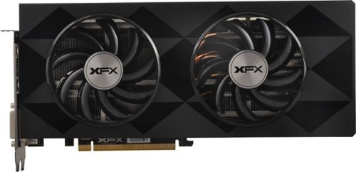  XFX - AMD Radeon R9 390 8GB GDDR5 PCI Express 3.0 Graphics Card - Black/Gray