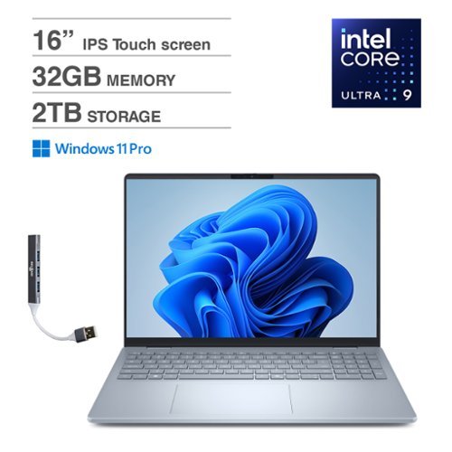 Dell 16 Plus LDB16250 9052BLU PUS Laptop, Ultra 9 288V, 32GB, 2TB