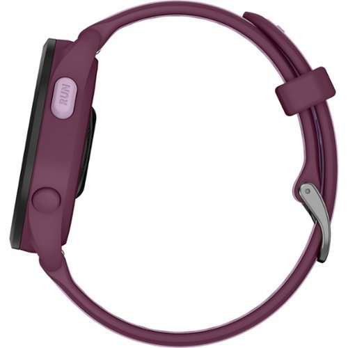 Garmin Forerunner 165 Music GPS Smartwatch 43 mm Fiber-Reinforced Polymer - Berry/Lilac WORLDWIDE DELIVERY