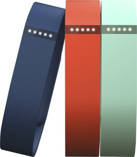  Fitbit - Flex Activity and Sleep Wristband Pack (Small) - Blue/Teal/Tangerine