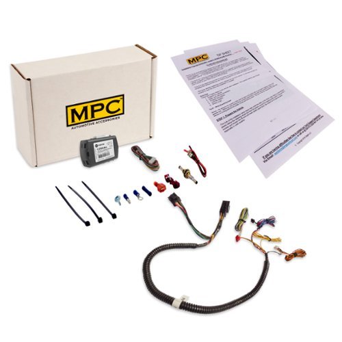 MPC - Remote Start Kit For 2011-2014 Dodge Challenger - Plug & Play - Uses OEM Remotes - Black-Front_Standard 