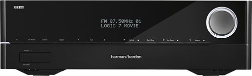  Harmon Kardon - 425W 5.1-Ch. A/V Home Theater Receiver - Black