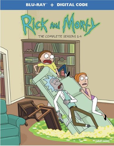  Rick and Morty: Seasons 1-4 [Includes Digital Copy] [Blu-ray]