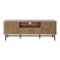 CorLiving - Hikari Collection Media Console TV Stand with Cabinets for Most TV's up to 75" - Light Wood-Front_Standard