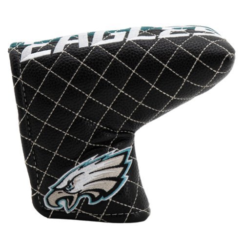 Team Golf - Philadelphia Eagles Quilted Blade Putter Cover - Multicolor-Front_Standard 