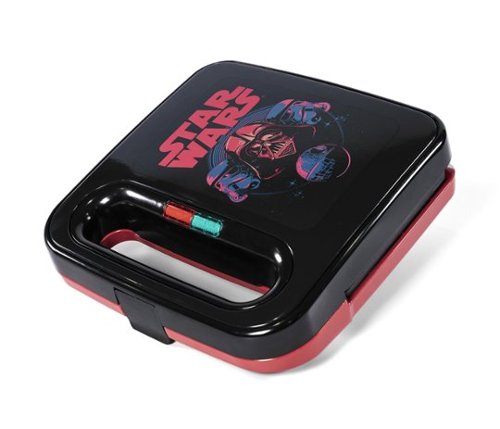 Uncanny Brands - Star Wars Waffle Maker - Black-Front_Standard 