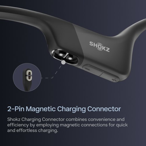 Shokz OpenRun Pro/OpenRun Magnetic Charging Cable - Black HOW TO BUY