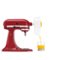 JE Citrus Juicer Attachment for Most KitchenAid Stand Mixers - White-Front_Standard 
