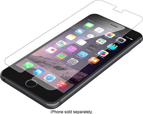  ZAGG - InvisibleShield HDX Defense Screen Protector for Apple® iPhone® 6 Plus and 6s Plus - Clear