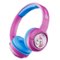 Contixo - Kids Bluetooth Wireless Headphones, Fun Designs, Safe Volume Limiter, LED Lights, Foldable, Mic - Pink-Front_Standard