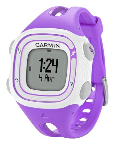  Garmin - Forerunner 10 GPS Sport Watch - Violet/White
