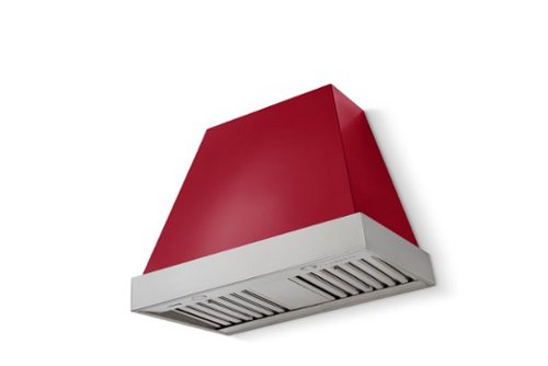 AGA - 36 inches - Externally Vented - Wall Range Hood - Piccadilly Red