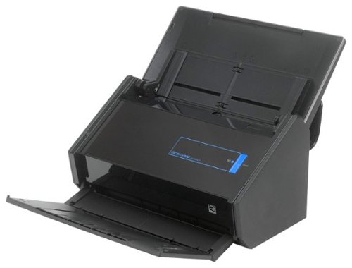  Fujitsu - ScanSnap iX500 Scanner Deluxe Bundle - Black