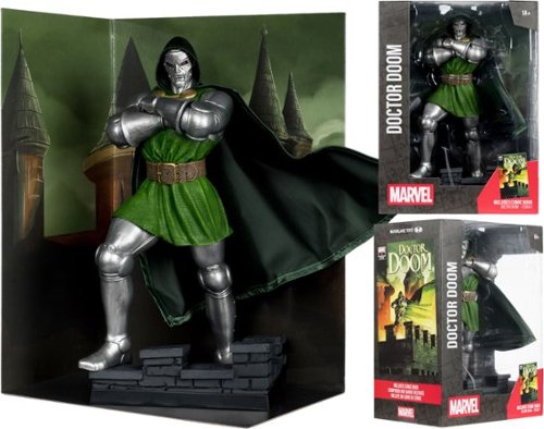 McFarlane Toys - Marvel Doctor Doom 1:6th Scale Collectible (Doctor Doom #1) 11" Figure