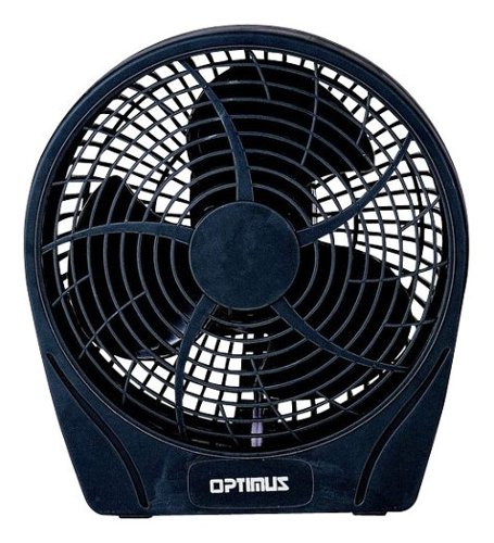 Optimus - 9" Personal Fan - Charcoal-Front_Standard 