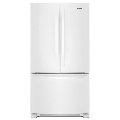 Whirlpool - 25.2 Cu. Ft. French Door Smart Refrigerator with Elevated Deli Drawer - White