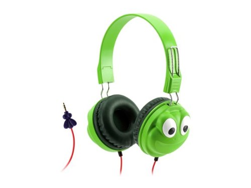 Griffin - KaZoo MyPhones Frog Over-the-Ear Headphones - Black