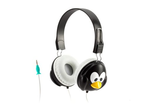  Griffin - KaZoo MyPhones Penguin Over-the-Ear Headphones - Black