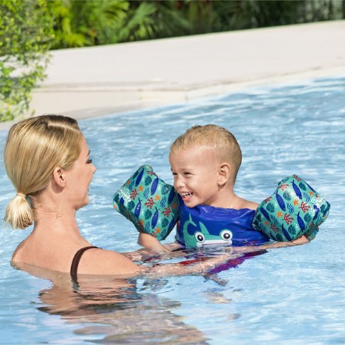 Bestway Puddle Jumper Child Deluxe Life Vest - Whale Shark (For Childred 33-55 lbs) GLOBAL SHIPPING