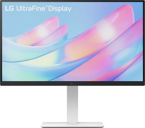 LG - UltraFine 27" IPS UHD 60Hz Monitor with HDR10 (HDMI, DisplayPort) - White