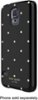 kate spade new york - Larabee Dot Hybrid Hard Shell Case for Samsung Galaxy S 5 Cell Phones - Black/Cream-Front_Standard