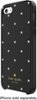 kate spade new york - Larabee Dot Hybrid Hard Shell Case for Apple® iPhone® SE, 5s and 5 - Black/Cream-Front_Standard