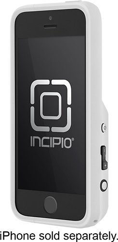 Incipio - Focal Camera Case for Apple® iPhone® SE, 5s and 5 - White-Front_Standard 