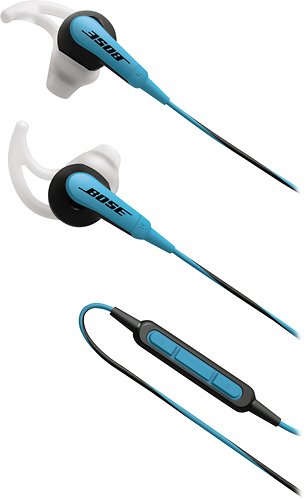  Bose - SoundSport™ In-Ear Headphones (Apple®) - Blue