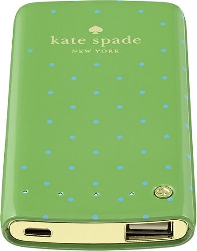  kate spade new york - Portable Backup Lithium-Polymer Battery for Select Cell Phones - Green