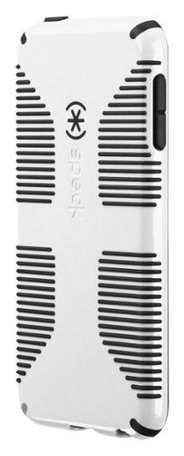Speck - CandyShell Grip Case for Apple® iPod® touch 5th Generation (16GB) - Black/White-Front_Standard 