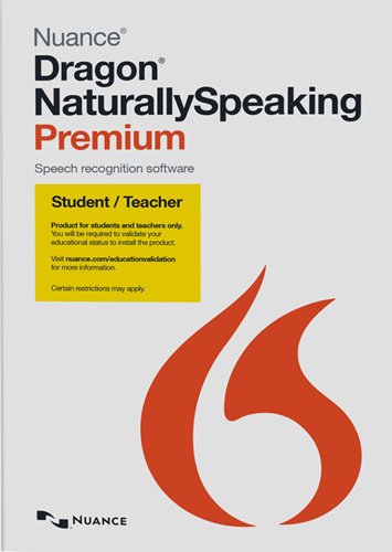  Nuance - Dragon NaturallySpeaking 13 Premium: Student/Teacher Edition