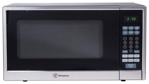Westinghouse - 1.1 Cu. Ft. Mid-Size Microwave - Stainless Steel-Front_Standard 