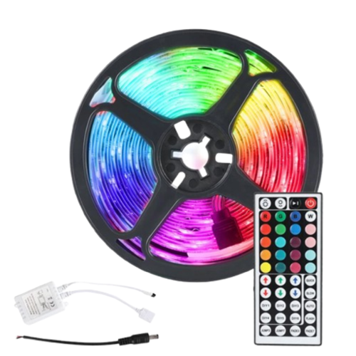 Stock Preferred - 16.4FT Waterproof RGB LED Strip Light Kit - Multi-color-Front_Standard 