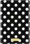 kate spade new york - Folio Hard Case for Apple® iPad® mini, iPad mini 2 and iPad mini 3 - Black/Cream-Front_Standard