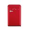Commercial Cool - 4.4 Cu. Ft, Vintage Style 2 Slide-Out Glass Shelves Refrigerator - Red-Front_Standard