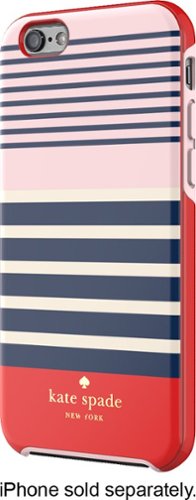  kate spade new york - Laventura Hybrid Hard Shell Case for Apple® iPhone® 6 - Red/Navy/Blush