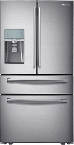  Samsung - 30.5 Cu Ft. 4-Door French Door Refrigerator with Sparkling Water Dispenser - Stainless steel
