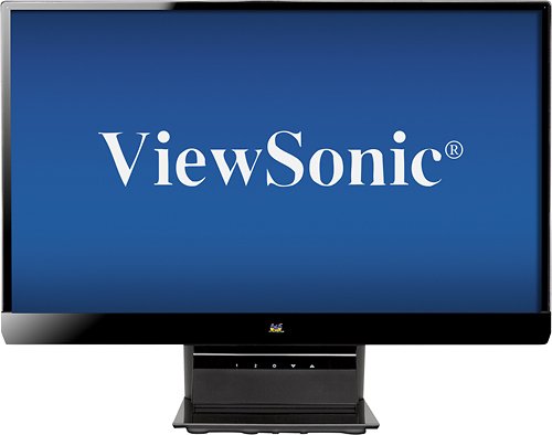  ViewSonic - 21.5&quot; IPS LED HD Monitor - Black