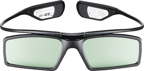  Samsung - Rechargeable 3D Glasses - Black