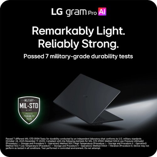 LG gram Pro 16 120Hz 3K OLED Laptop Intel Core Ultra X7 Processor 358H with 32GB RAM - 1TB SSD - Copilot + PC - Aerominum Black WHERE TO BUY
