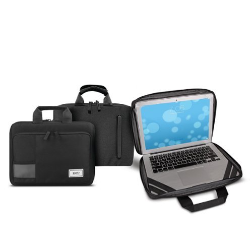 Solo New York Secure-Fit 11.6 Chromebook Case - Black WORLDWIDE DELIVERY