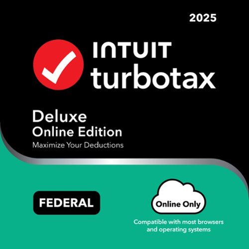 TurboTax - Online Deluxe  2025 - Android, Apple iOS, Chrome, Mac OS, Windows [Digital]