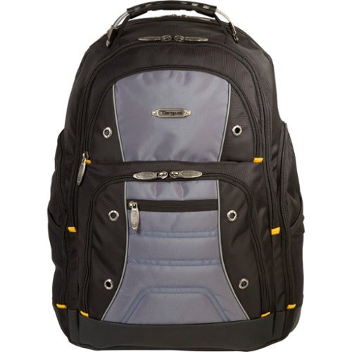 Targus - 17" Drifter II Backpack - Black/Gray