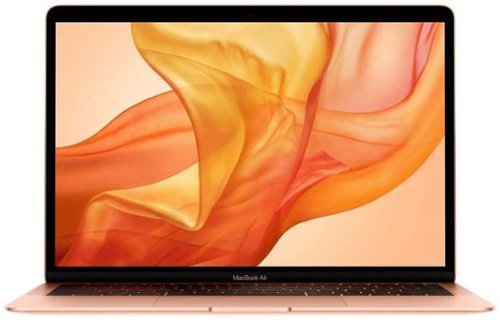 Apple - Refurbished Excellent - MacBook Air "Core i3" 1.1 13" (Scissor, 2020) 8GB - 256GB SSD - Gold-Front_Standard 