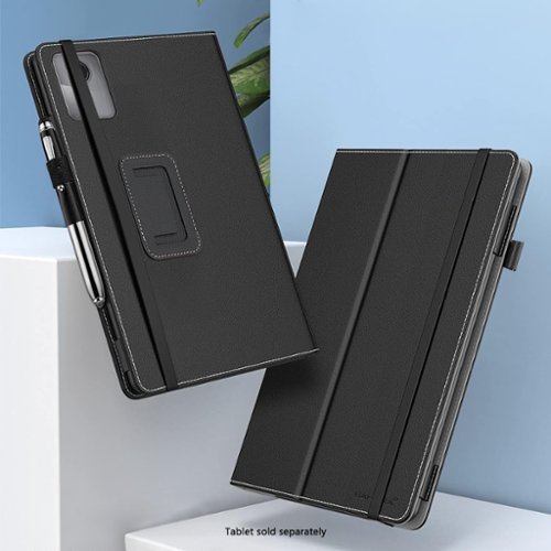SaharaCase Venture Series Bi-Fold Folio Case for Lenovo Tab M11 - Black SHOP ONLINE